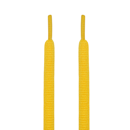 University Gold SB Dunk Oval Shoelaces