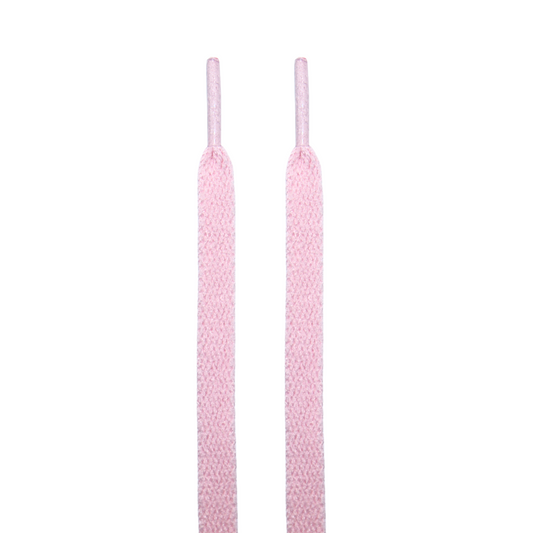 Pastel Pink Jordan Flat Shoelaces